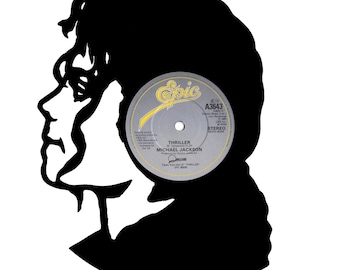 Michael Jackson Vintage Vinyl Record Art 12” Inch For Wall Art King of Pop Music Home Decor