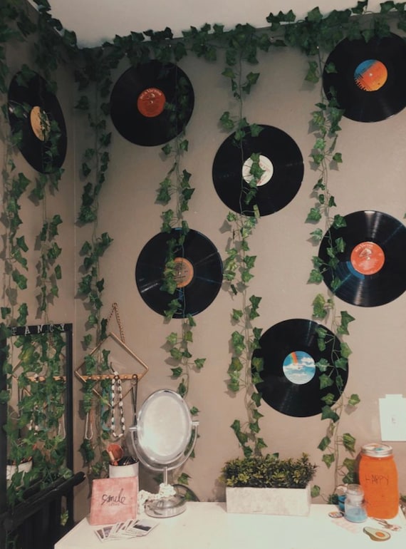 Arte De Parede De Discos De Vinil Disco De Vinil Artesanato