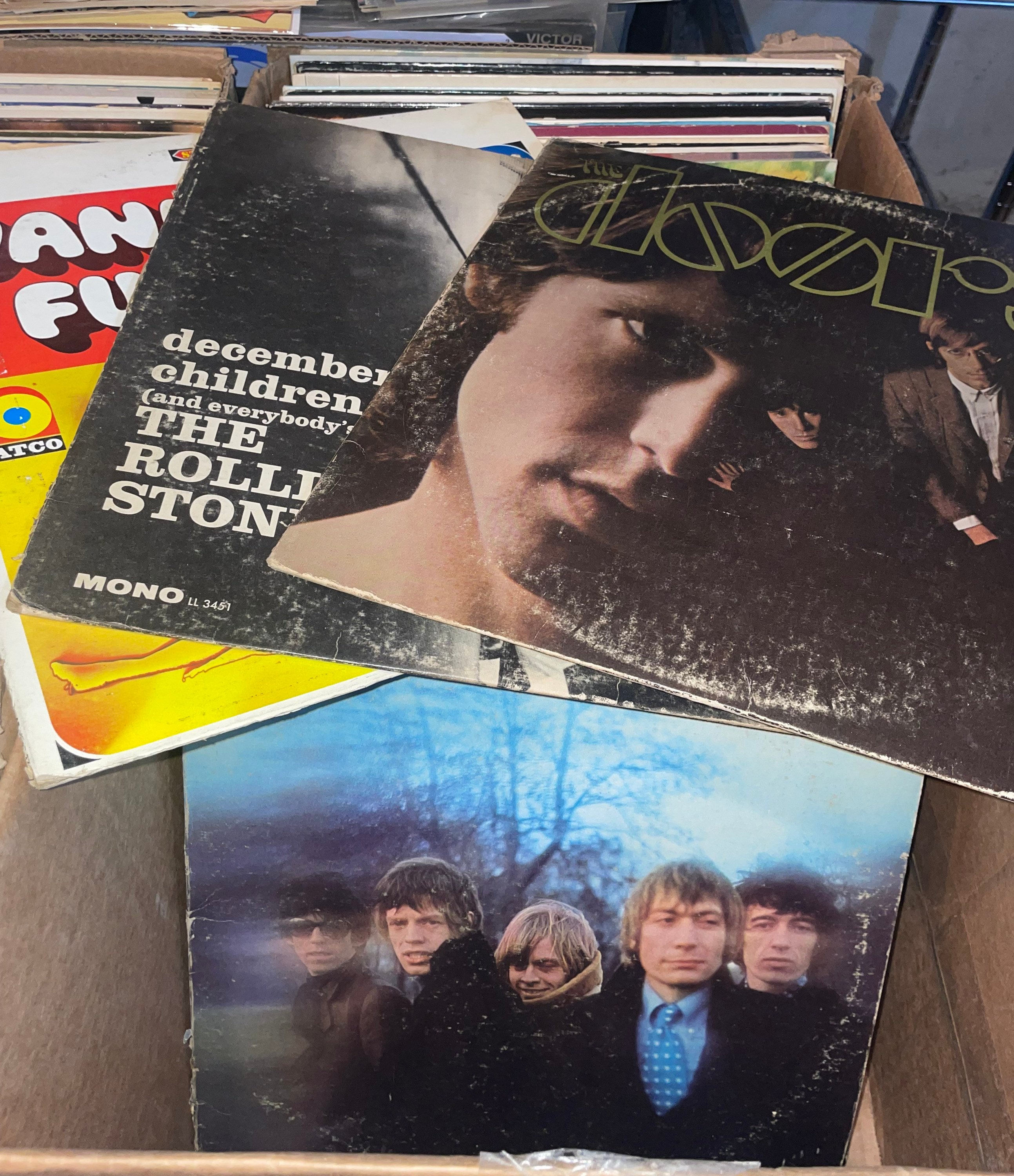 Lot of (10) RANDOM Lp's Records 12