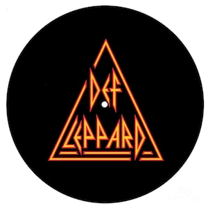 Def Leppard Vinyl Art 12” Inch For Wall Art Music Home Decor