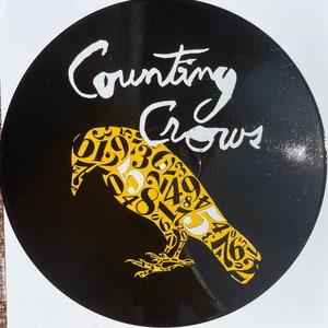 Counting Crows Vinyl Art 12” Inch For Wall Art Music Home Decor