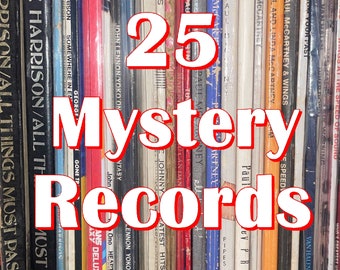 25 Mystery Records Lot of Vinyl 12” LPs Classic Rock/Jazz/Country/Pop & More!