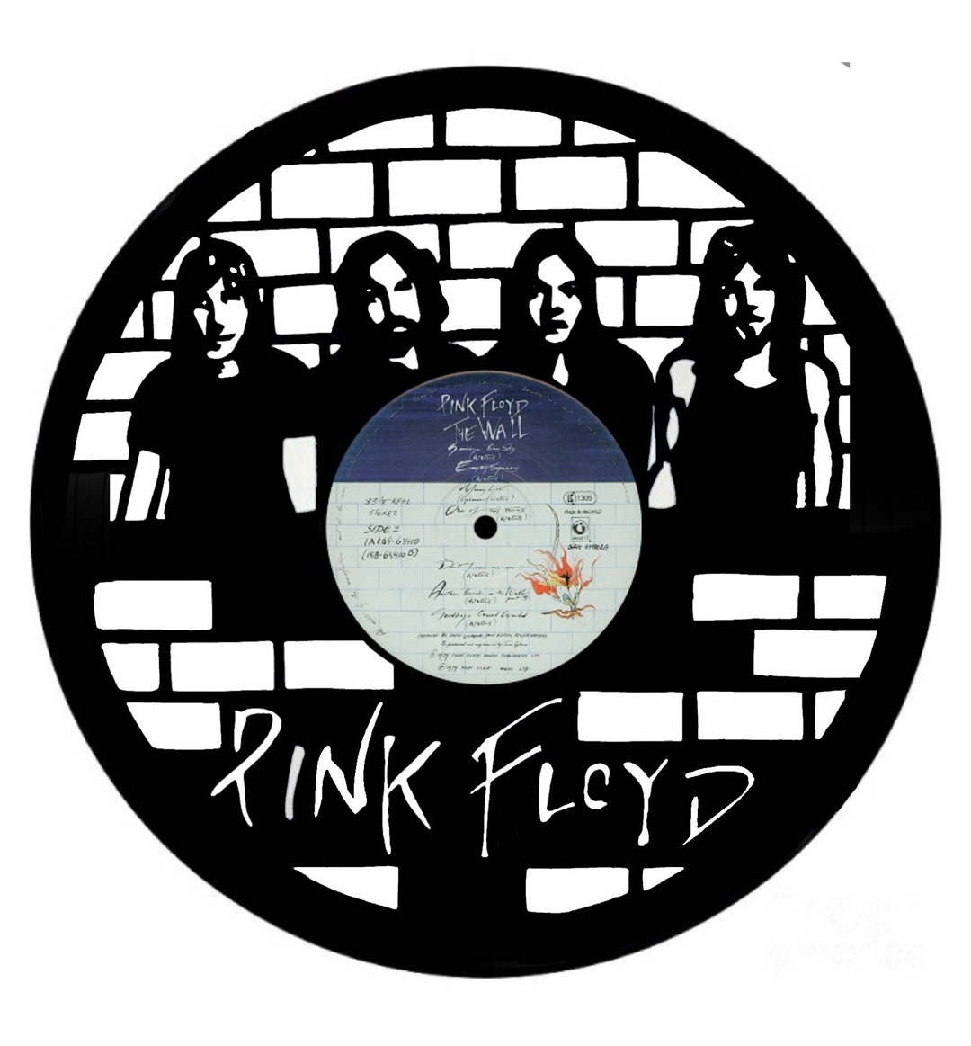 Pink Floyd Vintage Vinyl Record Art 12 Inch for Wall Art Rock & Roll