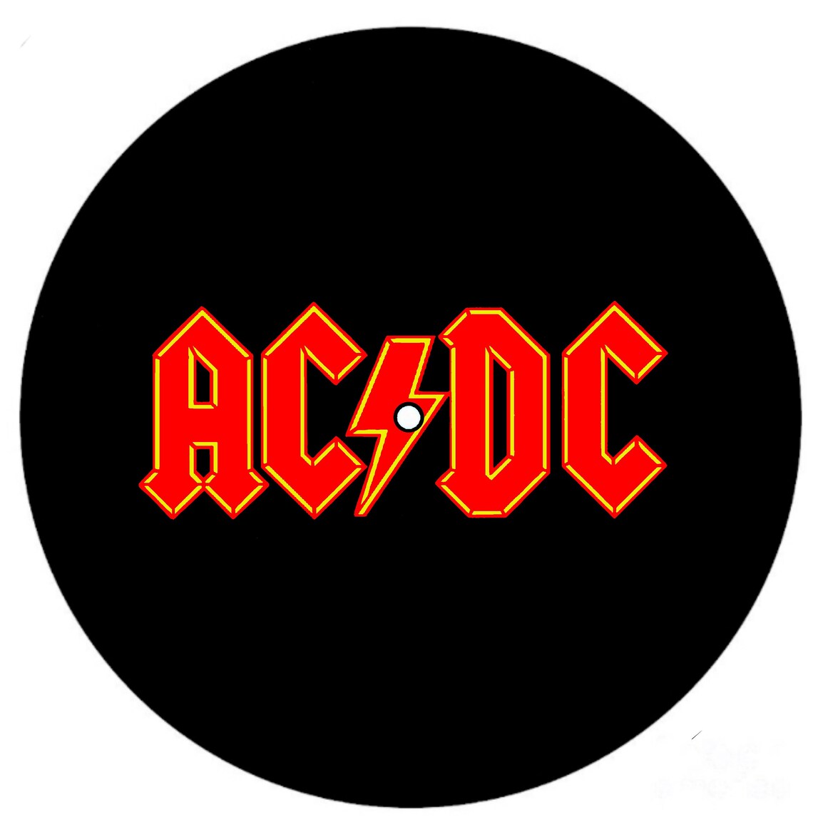 AC/DC Vinyl Art 12 Inch for Wall Art Music Home Decor - Etsy