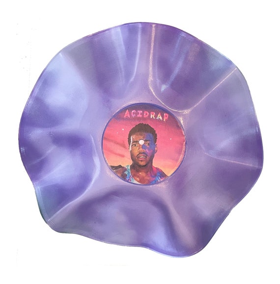 Chance the Rapper acid Rap Colored Vinyl Record Bowl - Etsy