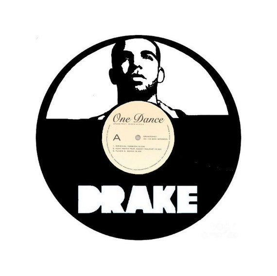 Drake Vintage Vinyl Record Art 12” Inch For Wall Art Rap Music Home Decor