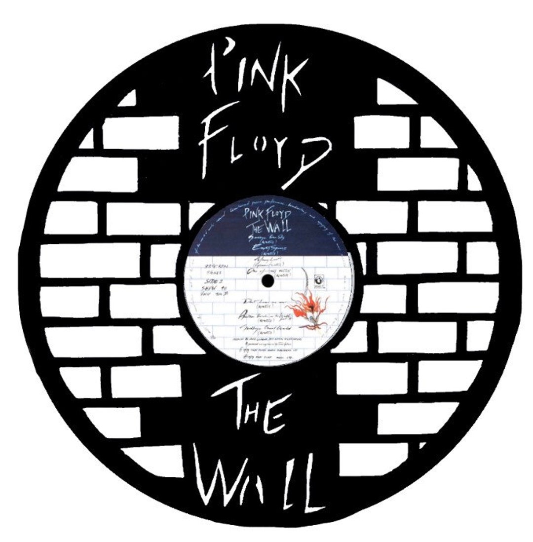 Pink Floyd the Wall Vintage Vinyl Record Art 12 Inch for Wall Art Rock &  Roll Music Home Decor 