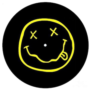 Nirvana Vinyl Art 12” Inch For Wall Art Music Home Decor