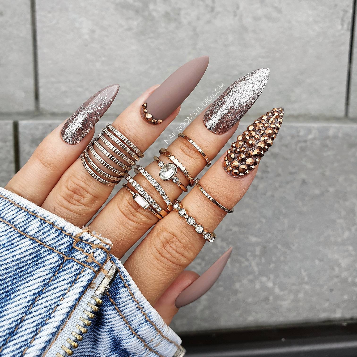 ivory nail designs