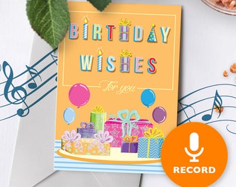 Diy Musical Card Etsy