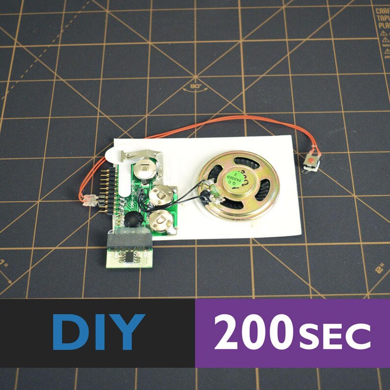 5 Pieces DIY Push Button Sound Module Sound Recording Etsy