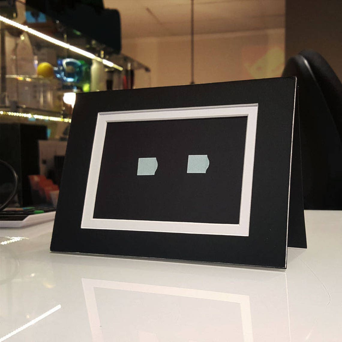 Black Voice Recordable Frame Card Musical Photo Frame Card Etsy Australia