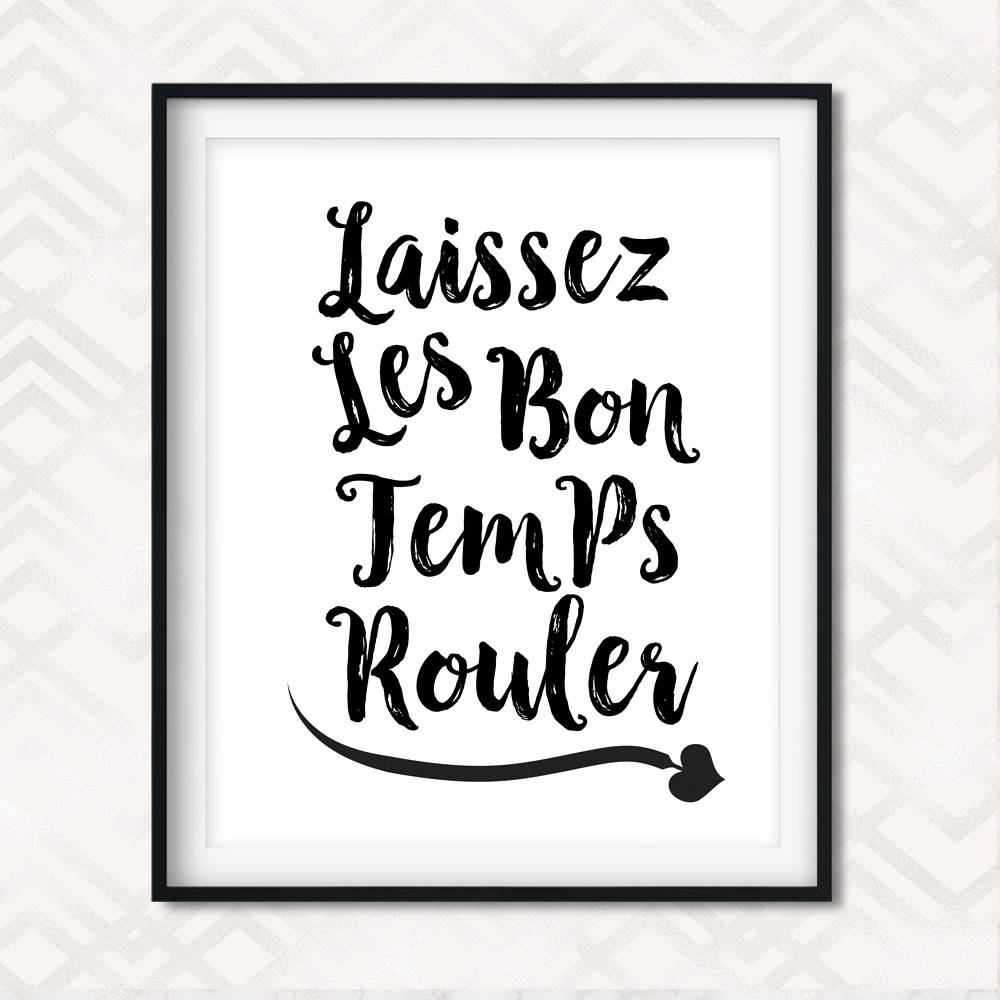 Laissez Les Bon Temps Rouler Art Printable Mardi Gras New | Etsy
