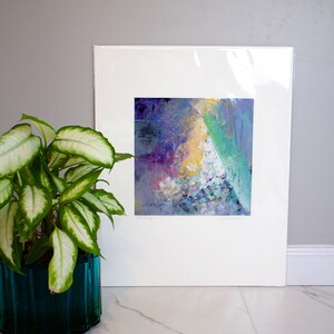 Abstract floral painting, acrylic on canvas,room decor &quot;Musings 1&quot;