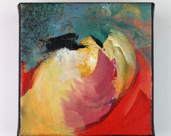 Original abstract acrylic painting on canvas/ handmade art/ wall art/ modern art/ one of a kind art/ "AB 225"