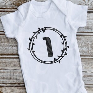 baby months svg. INSTANT DOWNLOAD