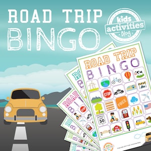 Road Trip BINGO Printable Game