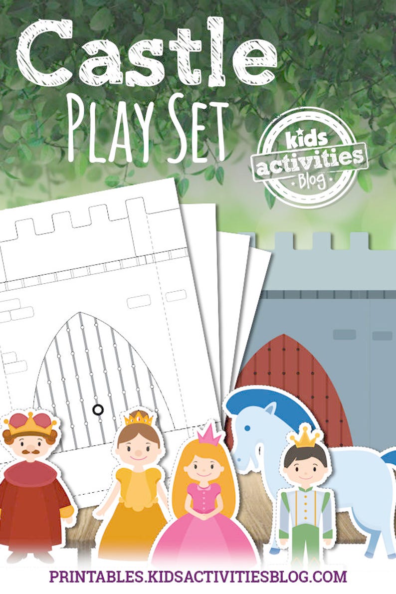 Printable Castle Play Set - Etsy