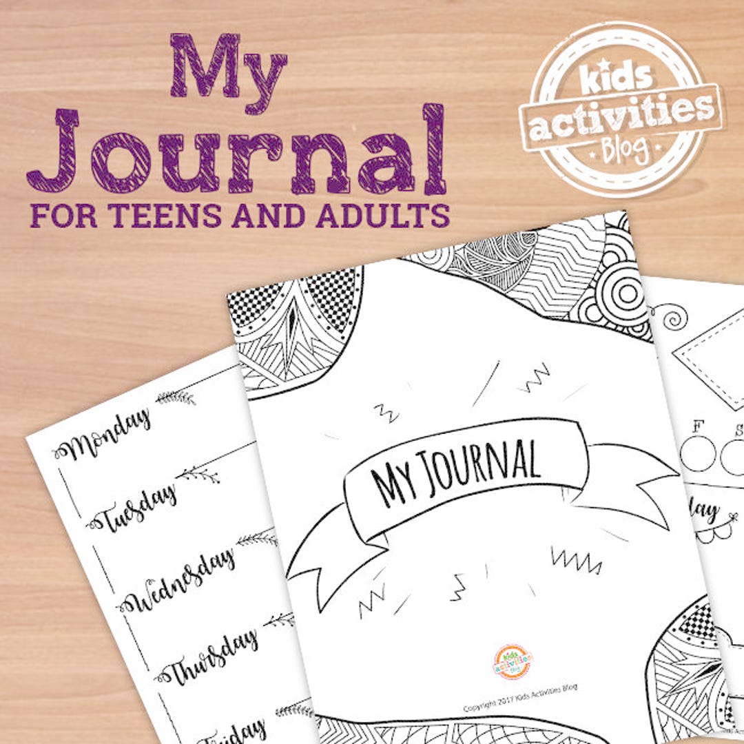 Printable Bullet Journal Pages for Teens and Adults - Etsy