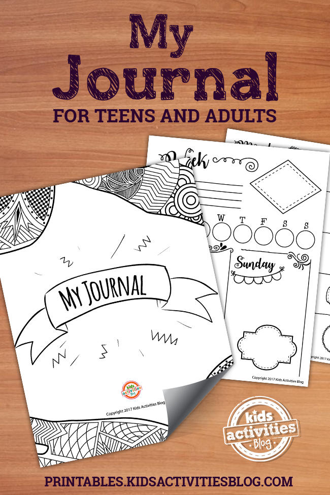 Printable Bullet Journal Pages for Teens and Adults - Etsy