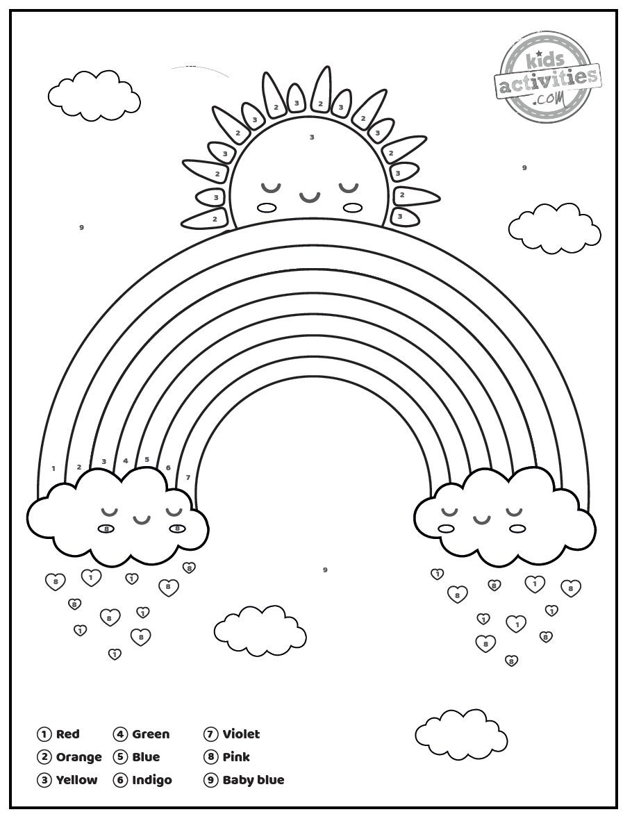 Rainbow Activities Pack - Etsy