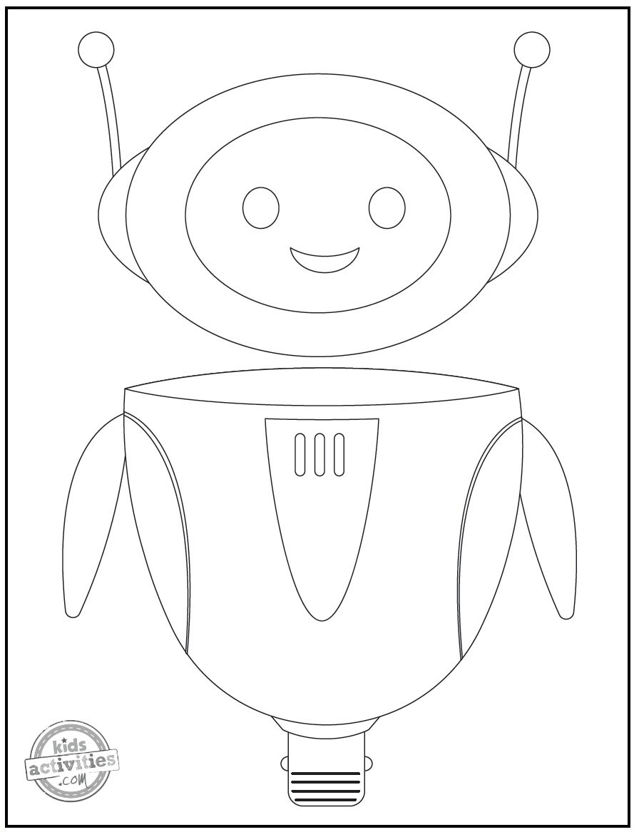 Space and Science Coloring Pages - Etsy Canada