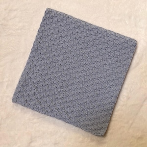 The Little Blue Cloud Baby Blanket.                                               (This is a made TO ORDER ITEM)
