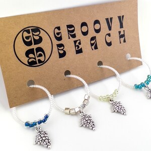 Wine Charms | Set of 4 | Grape