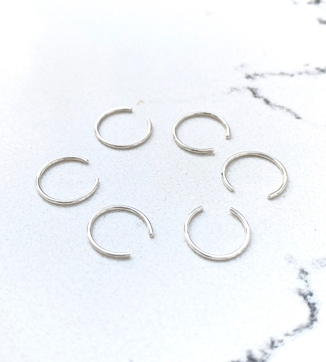 Stacking Sterling Silver Ear Cuff Sets Minimalist Ear Cuff Etsy