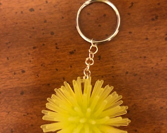 Porcupine Ball Keychain