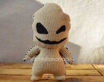 Oogie Boogie Amigurumi PDF Pattern, Nightmare before Christmas