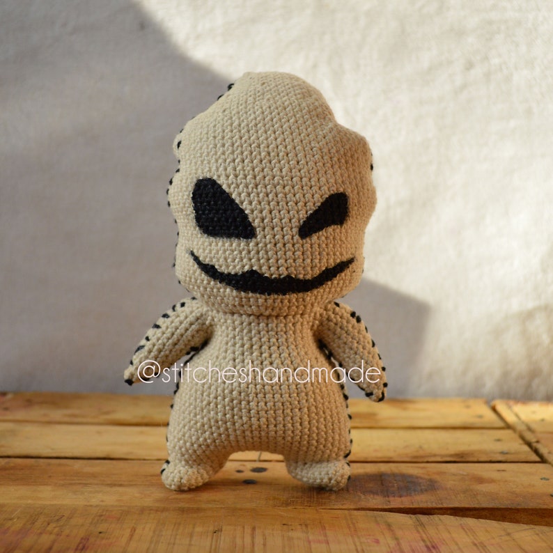 Oogie Boogie Amigurumi PDF Pattern Nightmare before Etsy