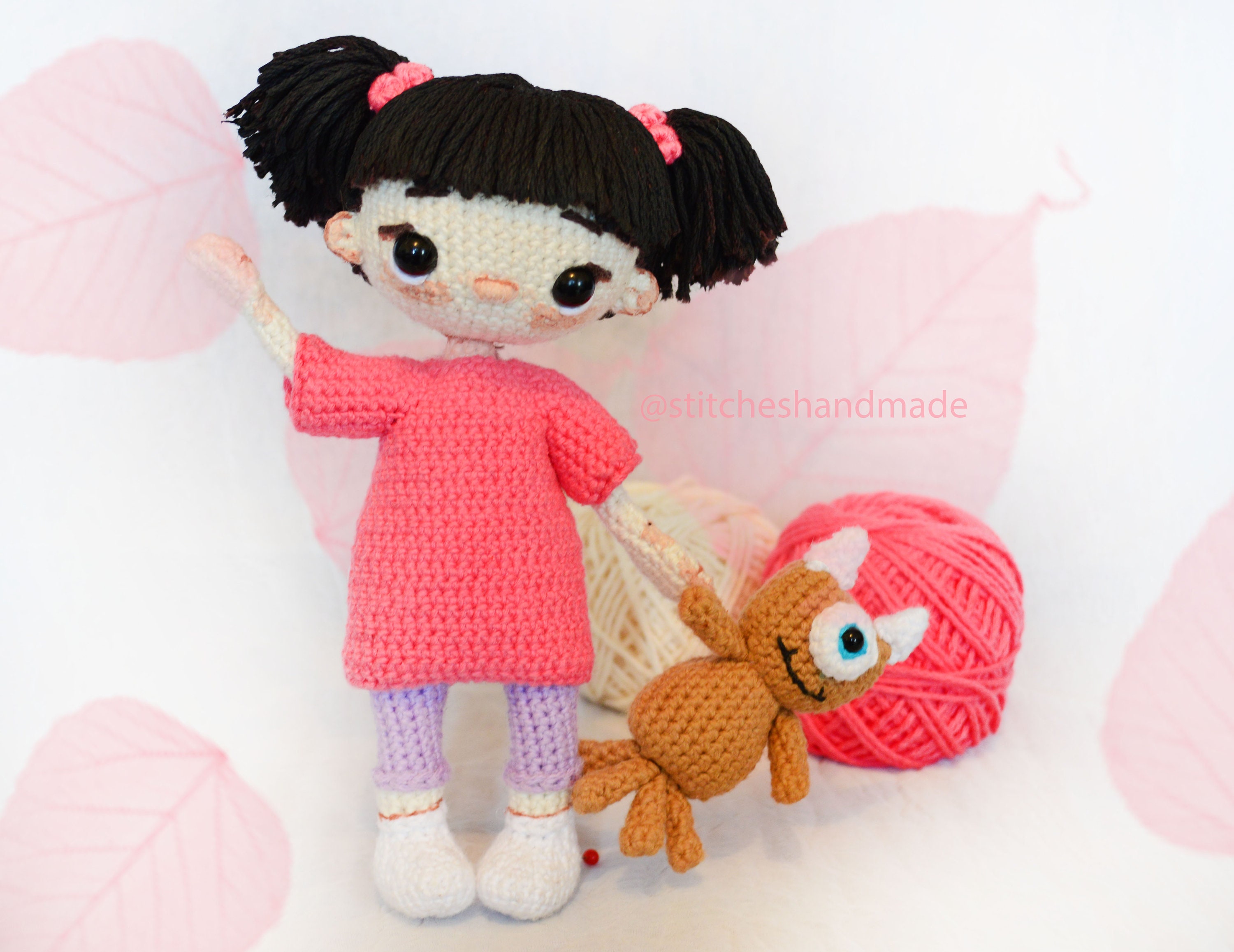 Boo Crochet Patrón en PDF / Boo, Monsters Inc Amigurumi / archivo digital - Etsy México