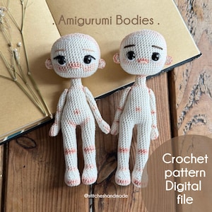 Female & Male body amigurumi / PDF Patterns