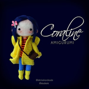 Coraline Amigurumi - PDF Pattern