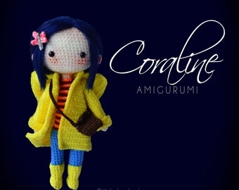 Coraline Amigurumi - Patron PDF