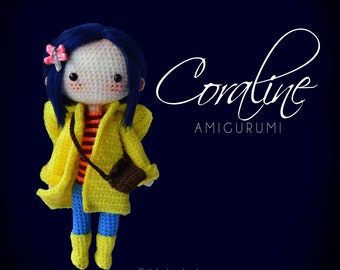 Coraline Amigurumi - PDF Pattern