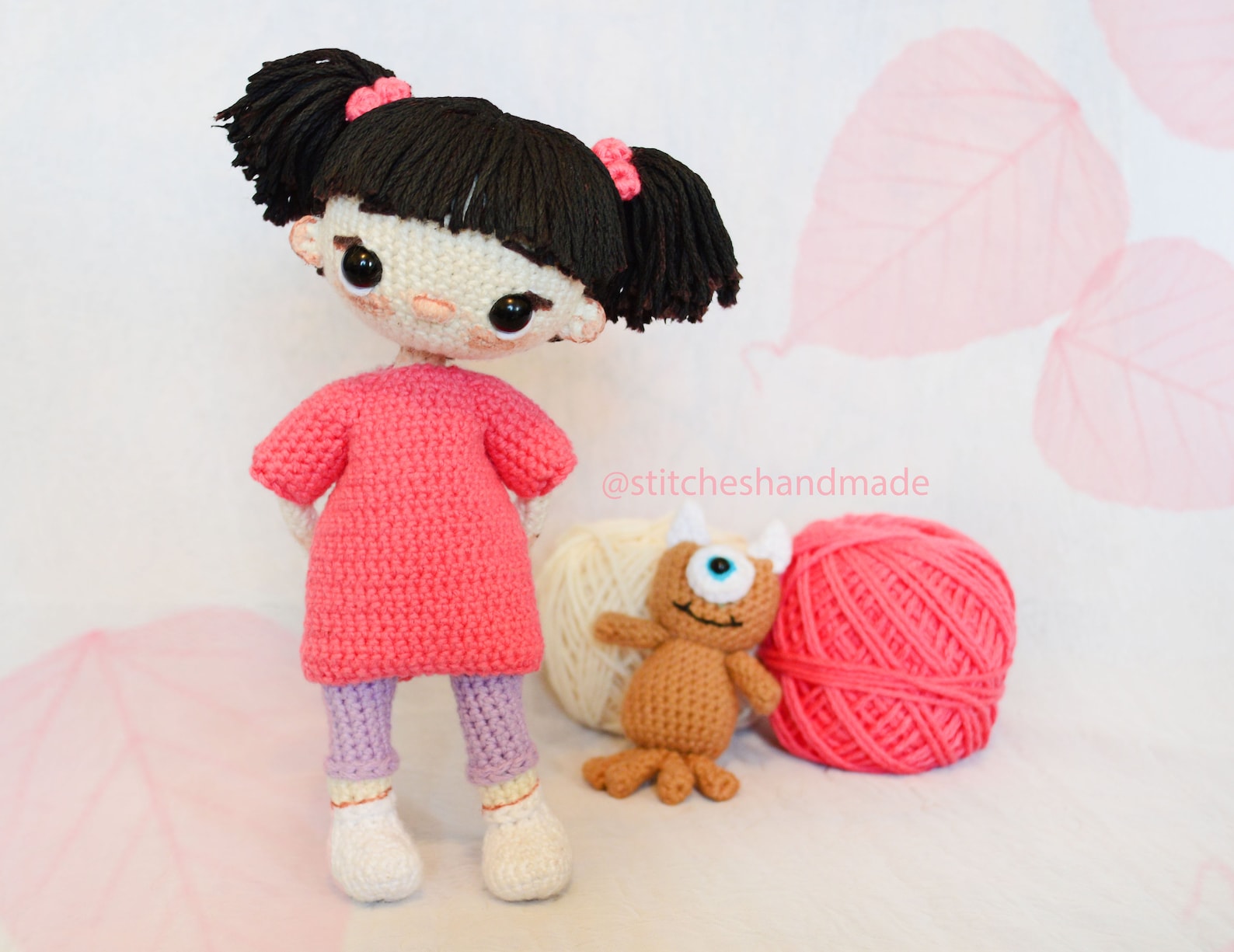 Boo Crochet Patrón en PDF / Boo, Monsters Inc Amigurumi / archivo digital - Etsy España
