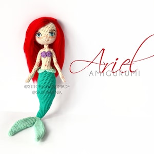 The Little Mermaid Amigurumi - PDF Pattern