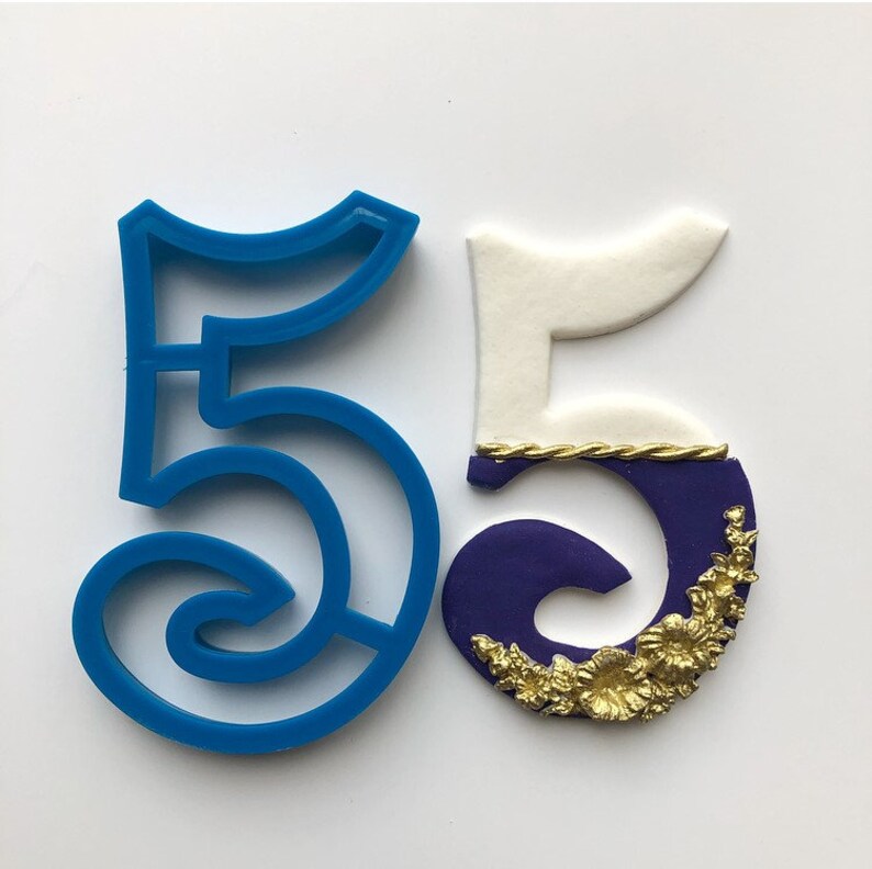 9pcs Number Cutter Extra Large Number Cutter Large Number Etsy