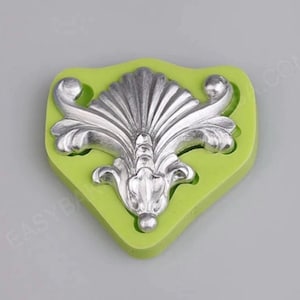 Scroll Barock Silikonform Sugarcraft Fondant Silikonform