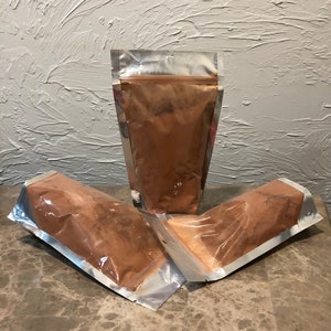 5 Lbs Oklahoma Red Clay Powder: Natural Iron Earthy Dirt