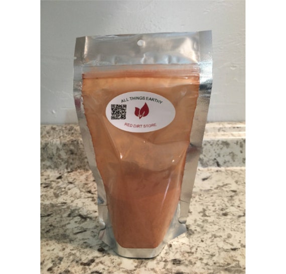 Red Clay 1/2 lbs Powder Red Dirt Edible Red Clay Dirt Etsy
