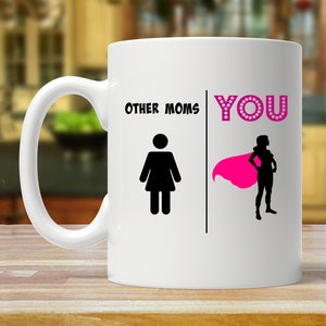 Super Mom You're super Hero funny mom gifts Thank you Gifts For mom   Magnet for Sale by IRainYia014