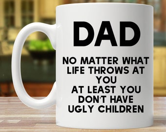 funny dad mug for men, dad gift, gift for dad, father's day, birthday present for dad, dad coffee mugs, father gift for him
