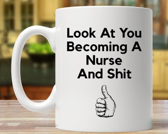 regalo de enfermera, regalo para enfermera, taza de enfermera, regalo divertido de enfermera, taza divertida de enfermera, presente de enfermera, ideas de regalos de enfermera, regalos de broma de broma de enfermera