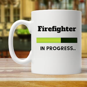 firefighter gift, new firefighter gift, future firefighter gift, firefighter mug, gift for firefighter, firefighter graduation mugs