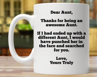 cadeau de tante, cadeaux de tante, cadeau de tante pour les femmes, cadeau drôle pour tante, cadeaux de tante pour elle, cadeaux pour tante, tasse de tante, tasse drôle pour tante