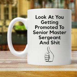 senior master sergeant promotion, senior master sergeant gift, funny senior master sergeant promoted, new senior master sergeant gifts