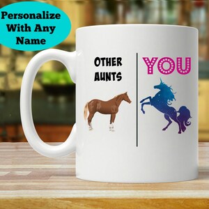 aunt gift, gift for aunt, aunt mug, unicorn aunt gift, unicorn aunt mug, unicorn lover gifts, funny present, aunt gift ideas, aunt mugs